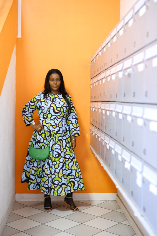 ankara gown